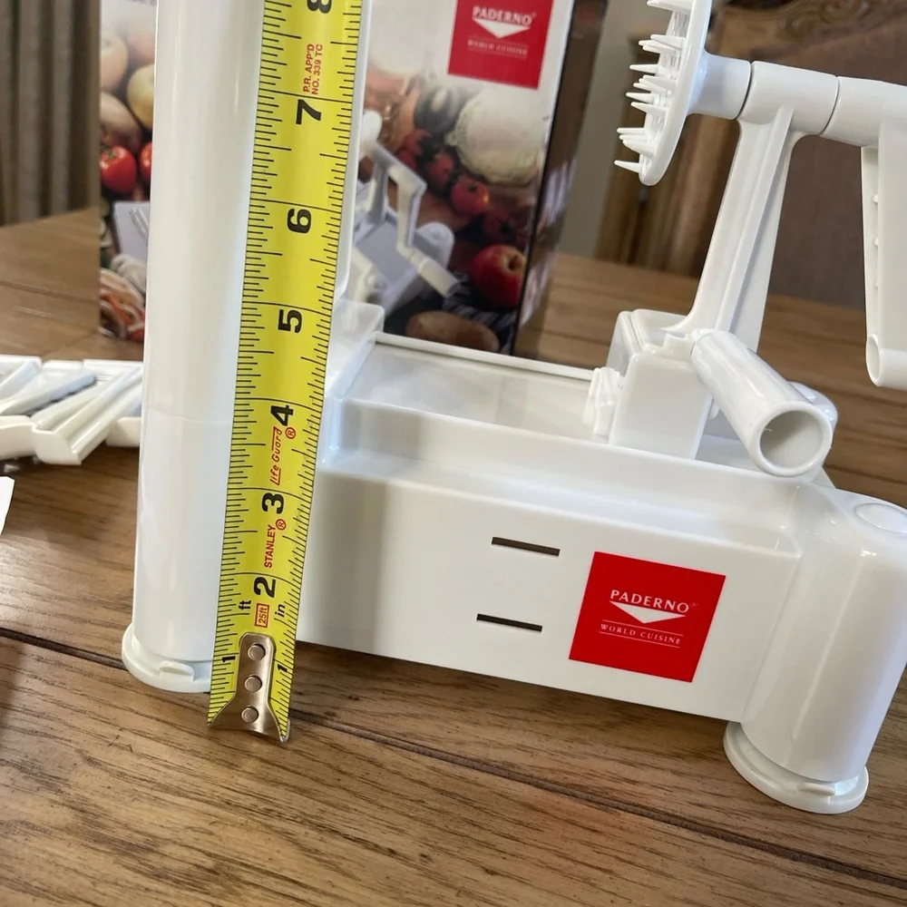 Spiral Vegetable Slicer Cutter Shreds by Paderno World cuisine